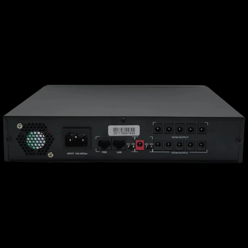iPower IPR120V52 DC UPS with 4x6000mAh LiFePO4 Battery, 120W Max Output, POE & Multi-Voltage Support (12V/24V/48V/52V) - Image 2