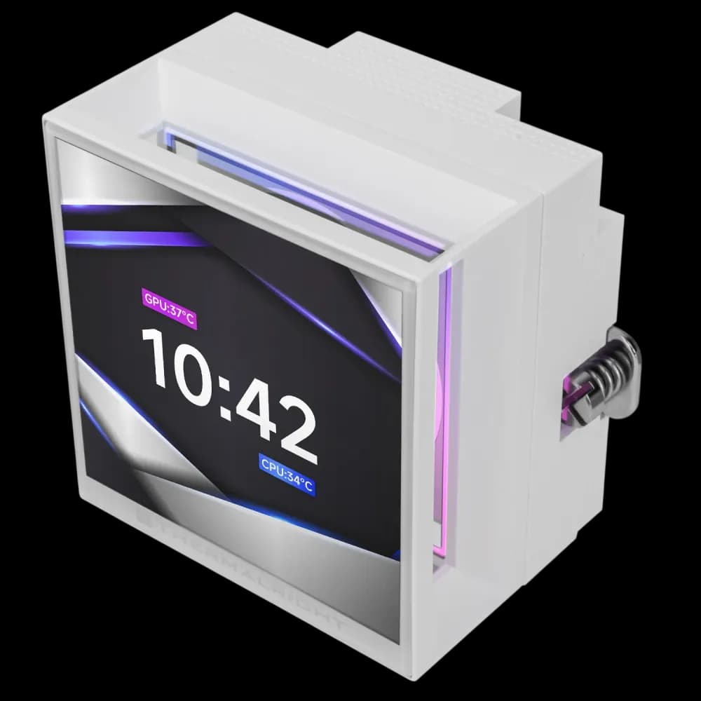Thermalright Hyper Vision 360 White Liquid CPU Cooler - Image 4