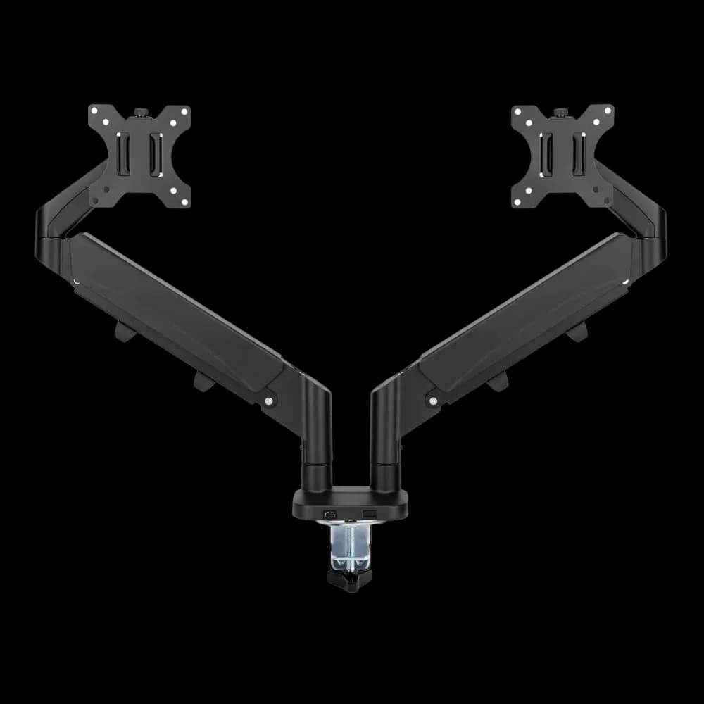 GAMEON GO-5350 Dual Monitor Arm For Gaming And Office Use, 17" - 32", Each Arm Up To 9 KG - Image 4