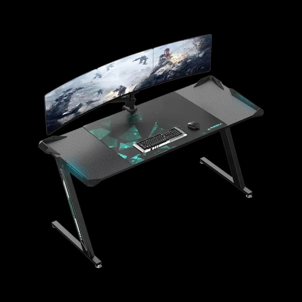 Eureka Ergonomic Z60 Gaming Desk - Image 1