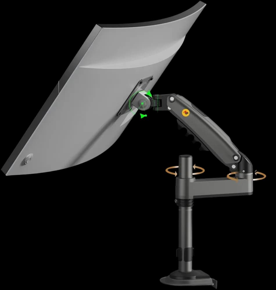 NB North Bayou H100 Monitor Desk Mount Long Arm - Image 2