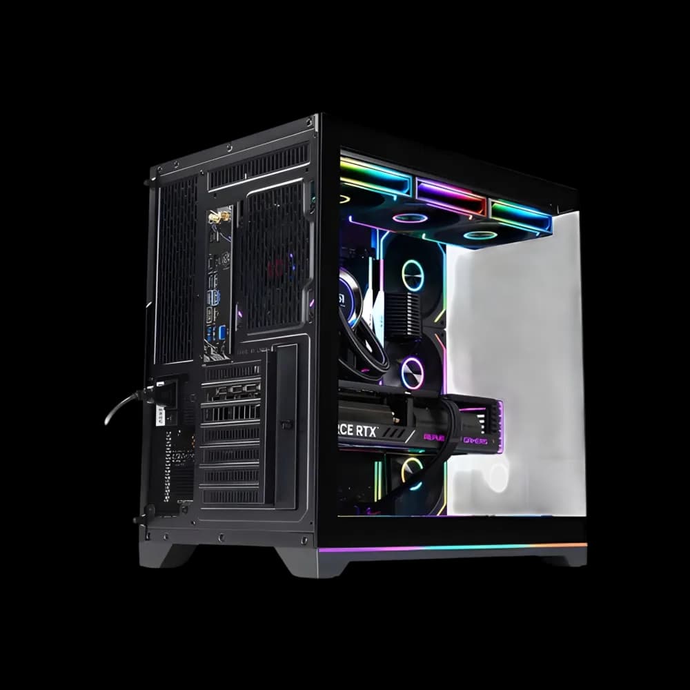 Wjcool Man ROBIN II PLUS SCAR 4 Fan Mid Tower Case - Black - Image 5
