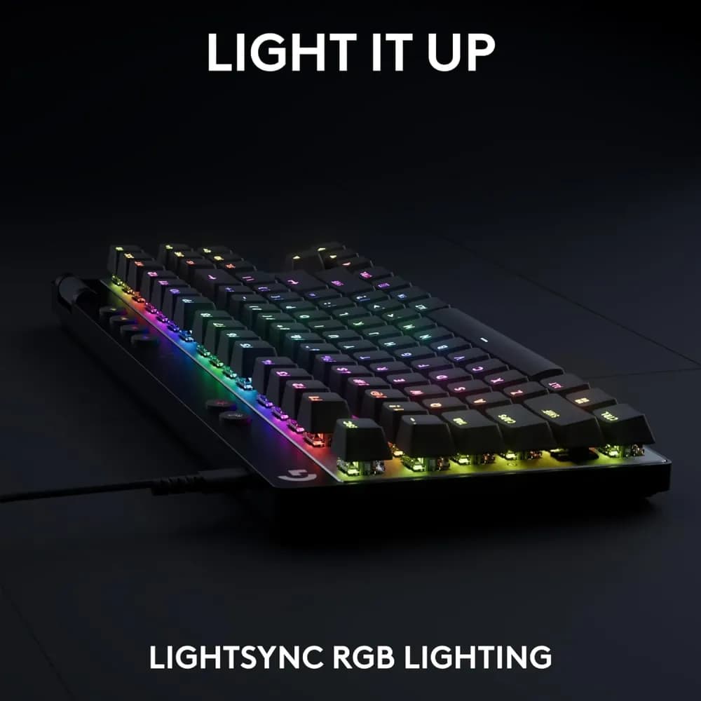 Logitech G PRO X TKL Rapid Tenkeyless Wired Gaming Keyboard - Image 3