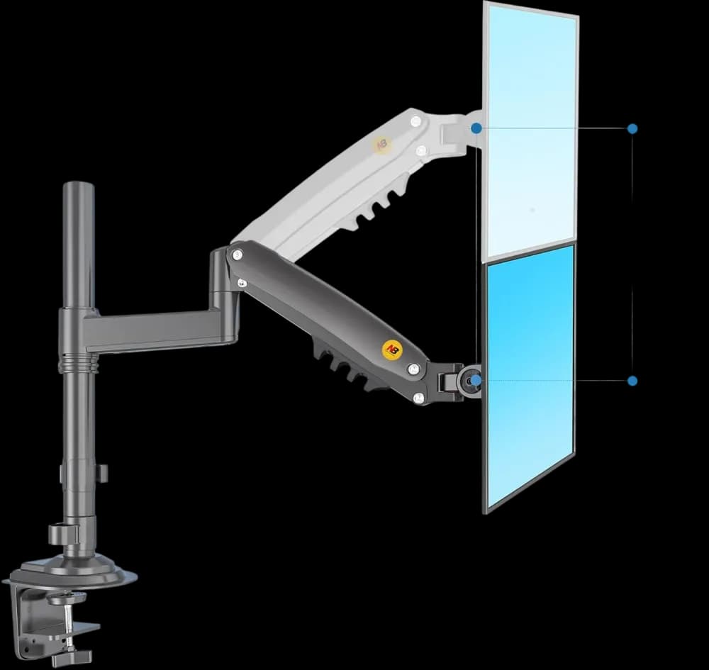 NB North Bayou H100 Monitor Desk Mount Long Arm - Image 4