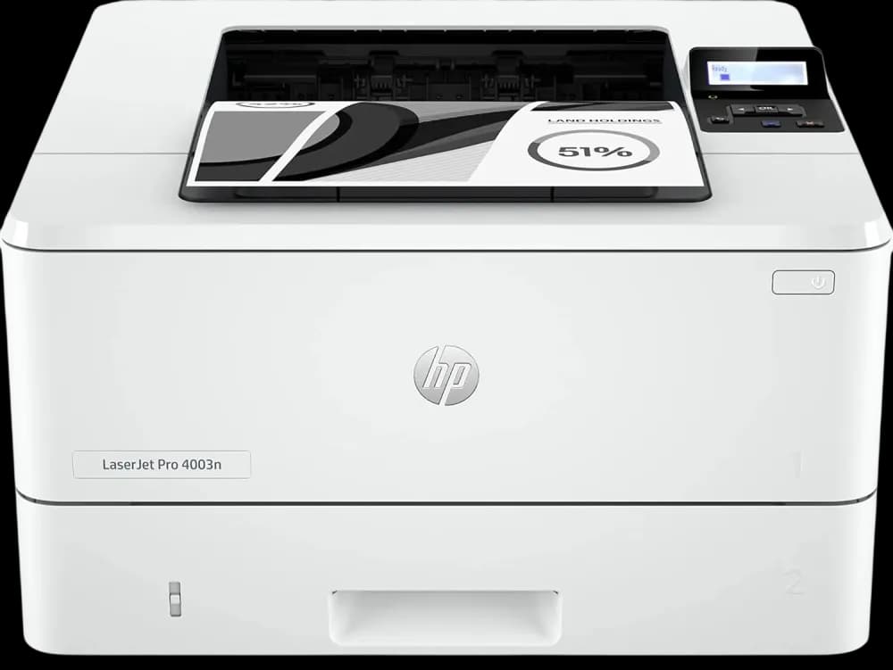 HP LaserJet Pro 4003n Printer - Print: up to 42 ppm black, Hi-Speed USB 2.0 - Image 1