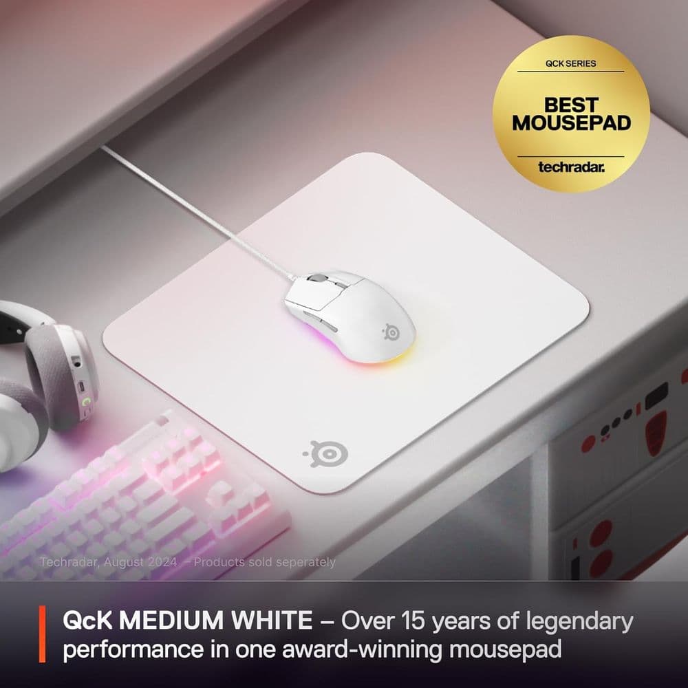 SteelSeries QcK Medium Gaming Mousepad 32cm x 27cm - Image 3