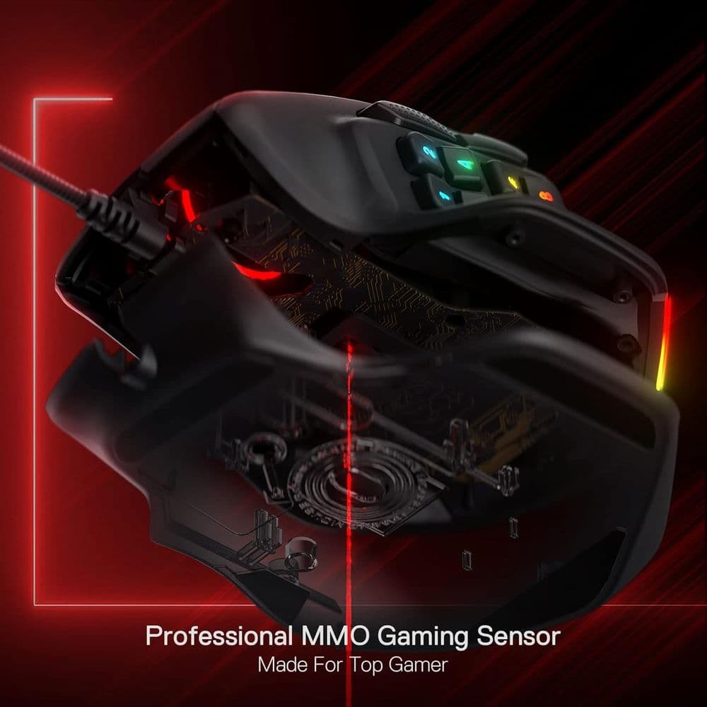 Redragon M811 Aatrox MMO Gaming Mouse - Image 2