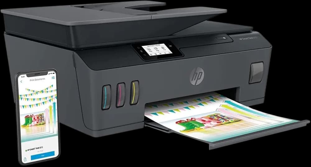 Hp Smart Tank 615 Wireless, Print, Copy, Scan, Fax, Automated Document Feeder, All In One Printer - Image 2