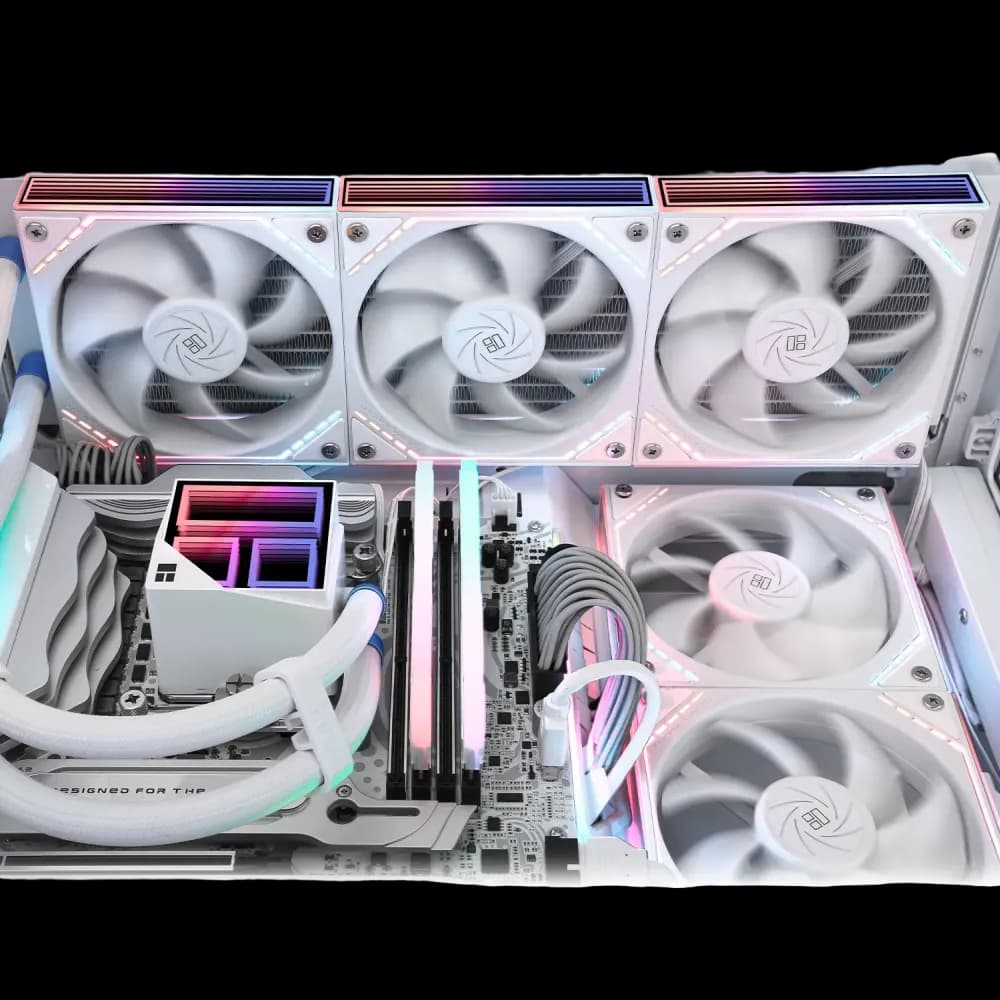 Thermalright Frozen Infinity 360 White Liquid CPU Cooler - Image 5