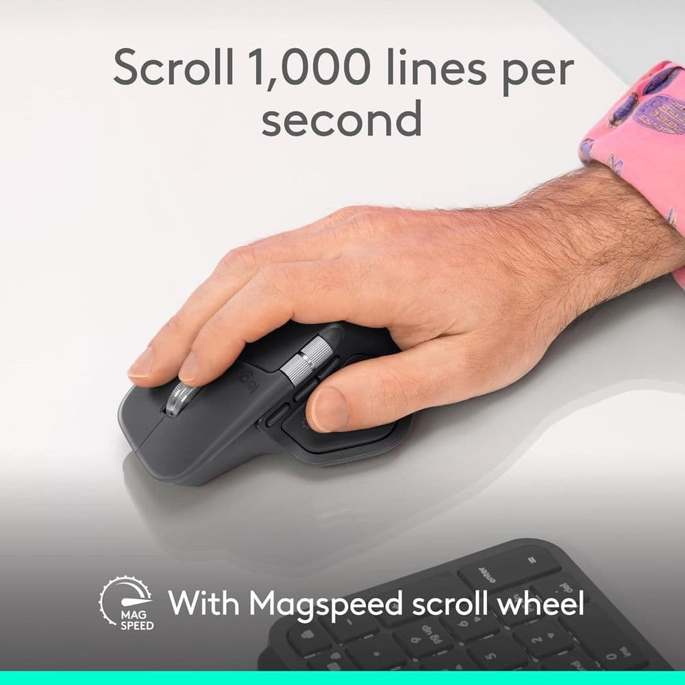 Logitech MX Master 4, Ergonomic Wireless Mouse - Image 7