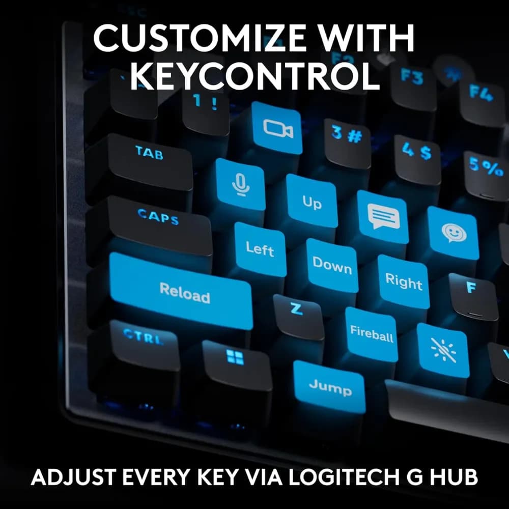 Logitech G PRO X TKL Rapid Tenkeyless Wired Gaming Keyboard - Image 7