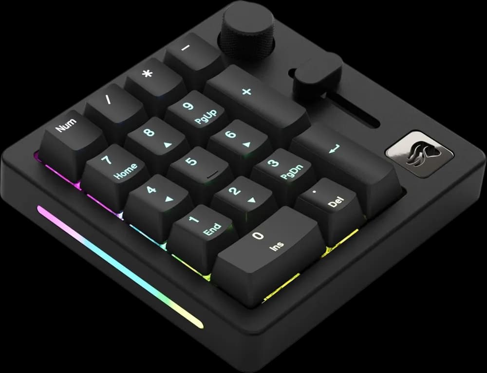 GLORIOUS GMMK Macro Pad - Black Mechanical Numpad - Image 2