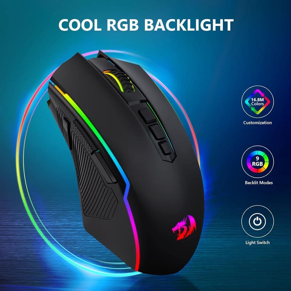 Redragon M910-KS Ranger Lite Dual-Mode Gaming Mouse - Image 3