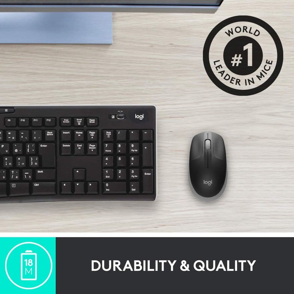 Logitech Wireless Mouse M190 - Image 5