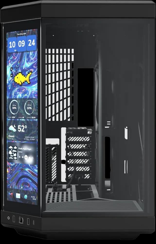 Case HYTE Y70 Touch Infinite ATX Dual Case (Black) - Image 6