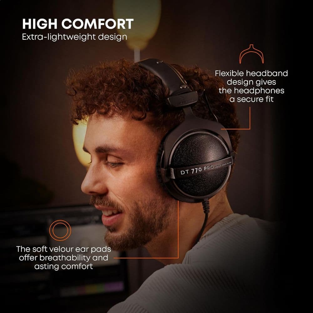 beyerdynamic DT 770 PRO professional-grade studio headphone - Image 6