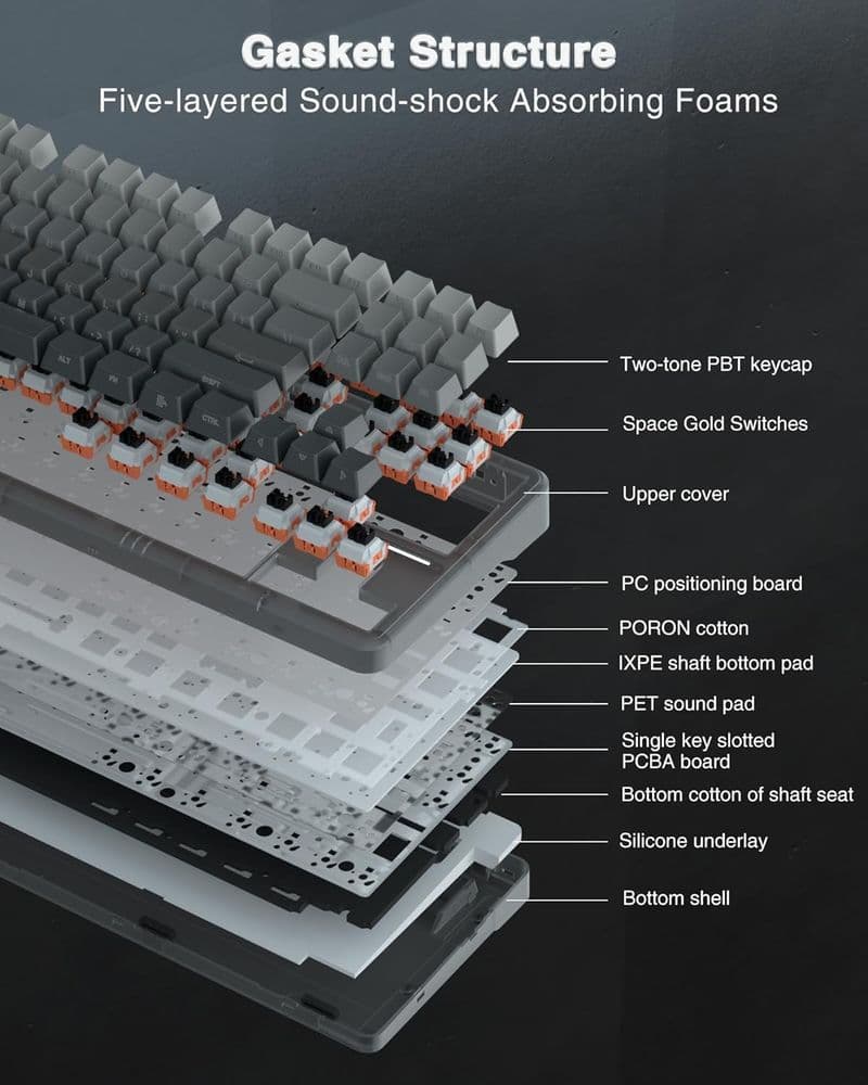 Aula F87 Pro Mechanical Keyboard - Image 2