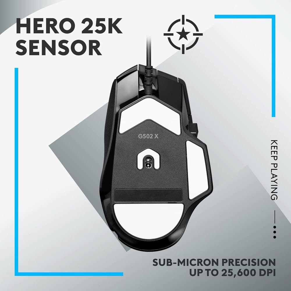  Logitech G502 X Wired Gaming Mouse - Image 2