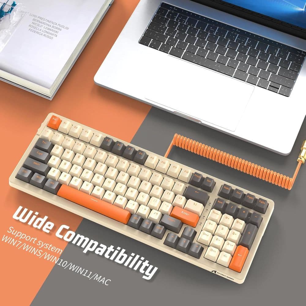 ATTACK SHARK K98 Wired Mechanical Keyboard - Image 6