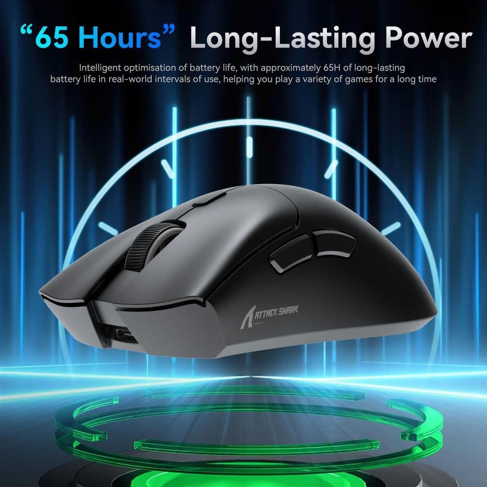 ATTACK SHARK R1 Wireless Mouse - Image 7
