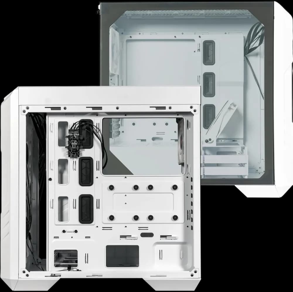 Case COOLER MASTER HAF 500 Mid Tower 3 Fan - White - Image 3