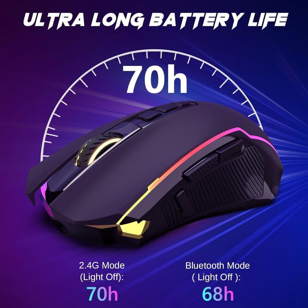 Redragon M914 Wireless Gaming Mouse - Image 3