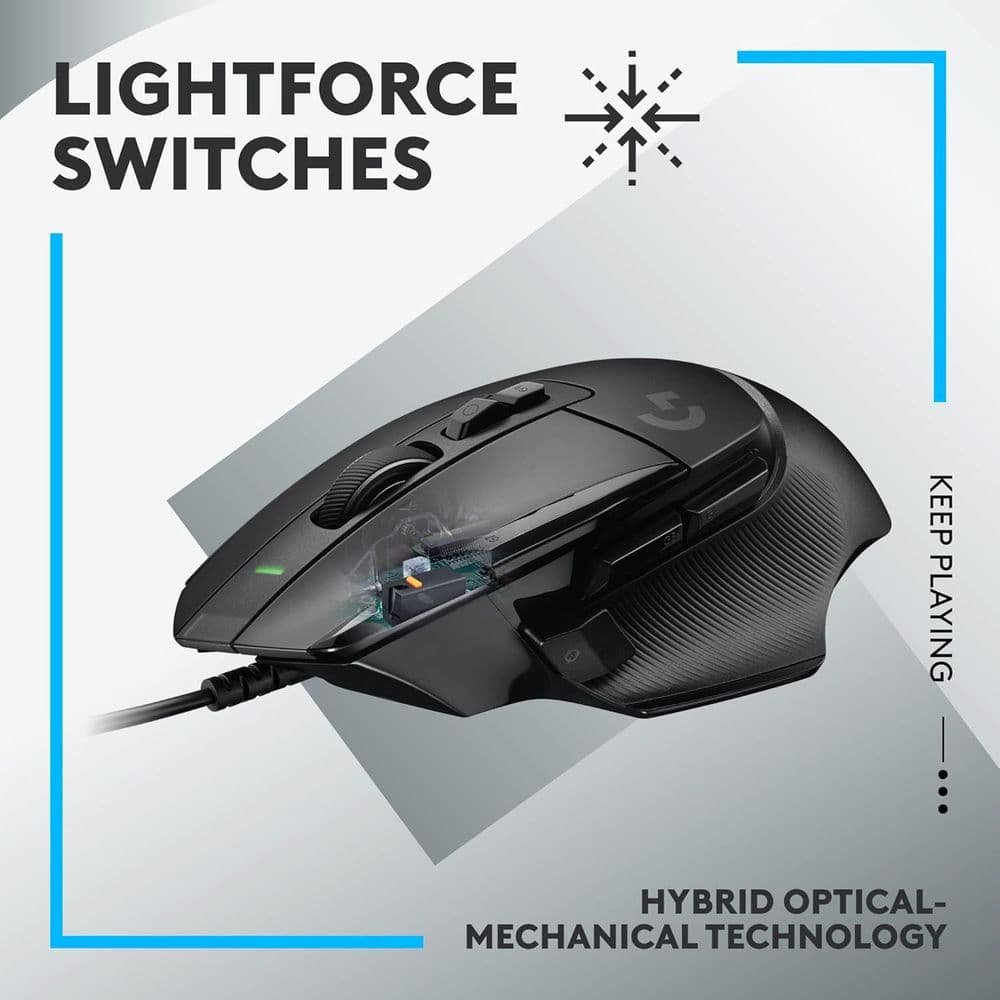  Logitech G502 X Wired Gaming Mouse - Image 5