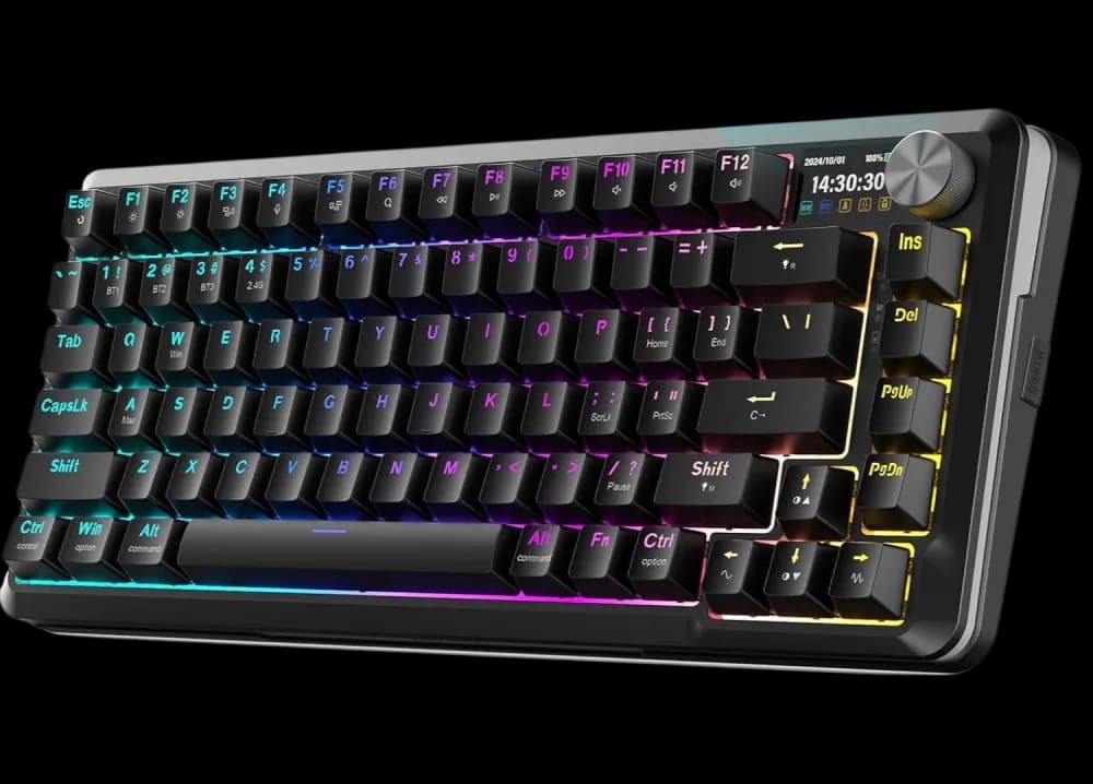 Redragon K708 FLEKACT PRO Tri-Mode 75% Wireless Mechanical Gaming Keyboard - Image 2