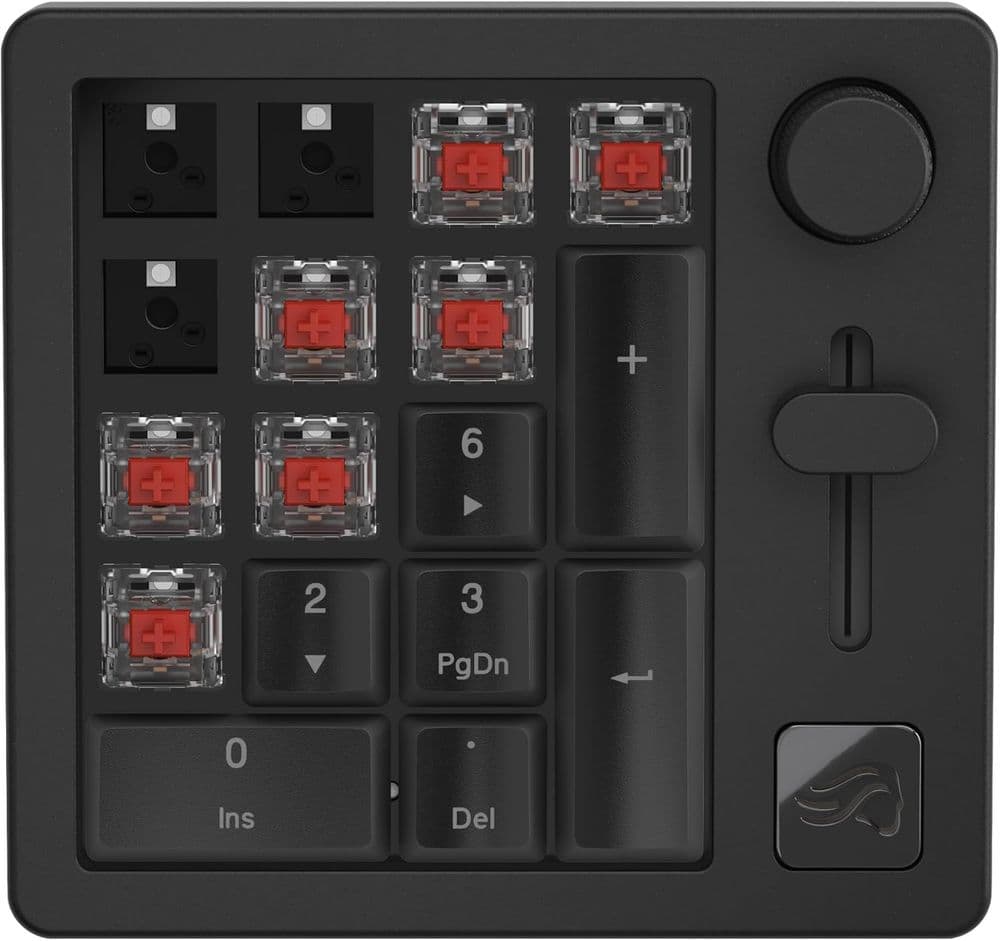 GLORIOUS GMMK Macro Pad - Black Mechanical Numpad - Image 3