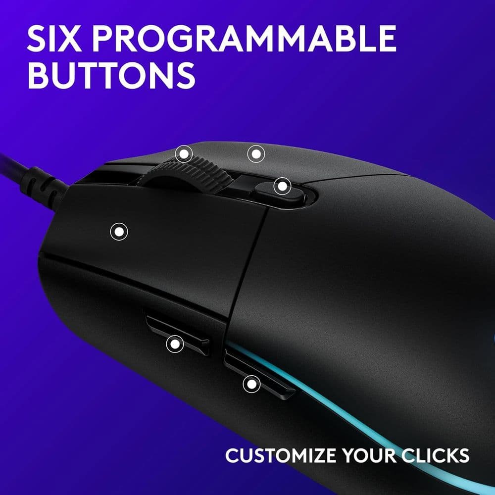 Logitech G203 Wired Gaming Mouse - Image 6