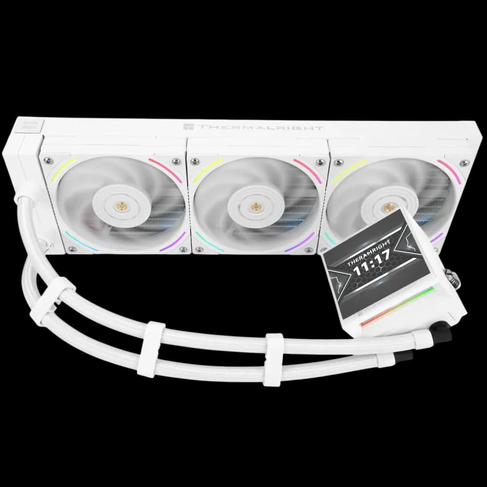Thermalright Hyper Vision 360 White Liquid CPU Cooler - Image 2