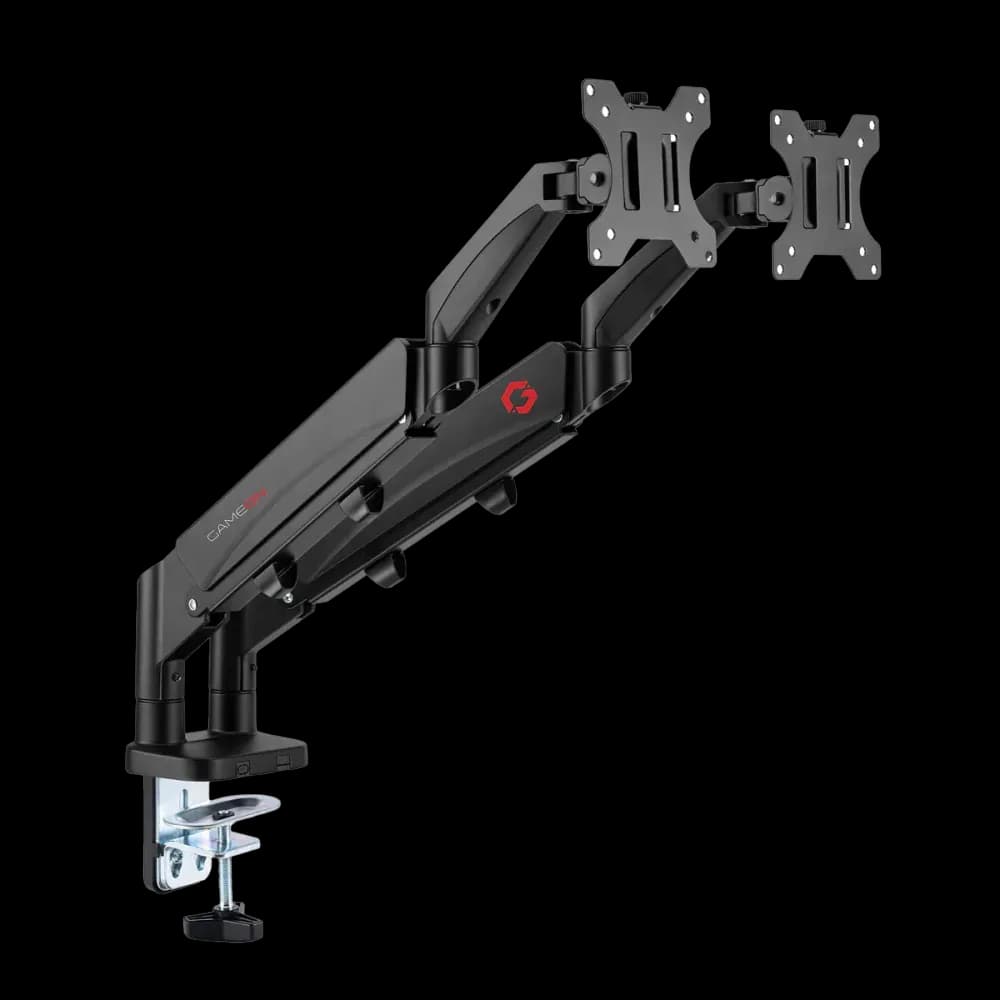 GAMEON GO-5350 Dual Monitor Arm For Gaming And Office Use, 17" - 32", Each Arm Up To 9 KG - Image 3