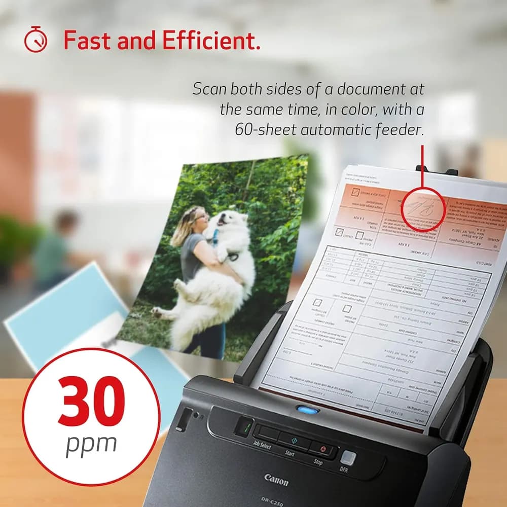 Canon imageFORMULA DR-C230 High-Speed Document Scanner - Image 5