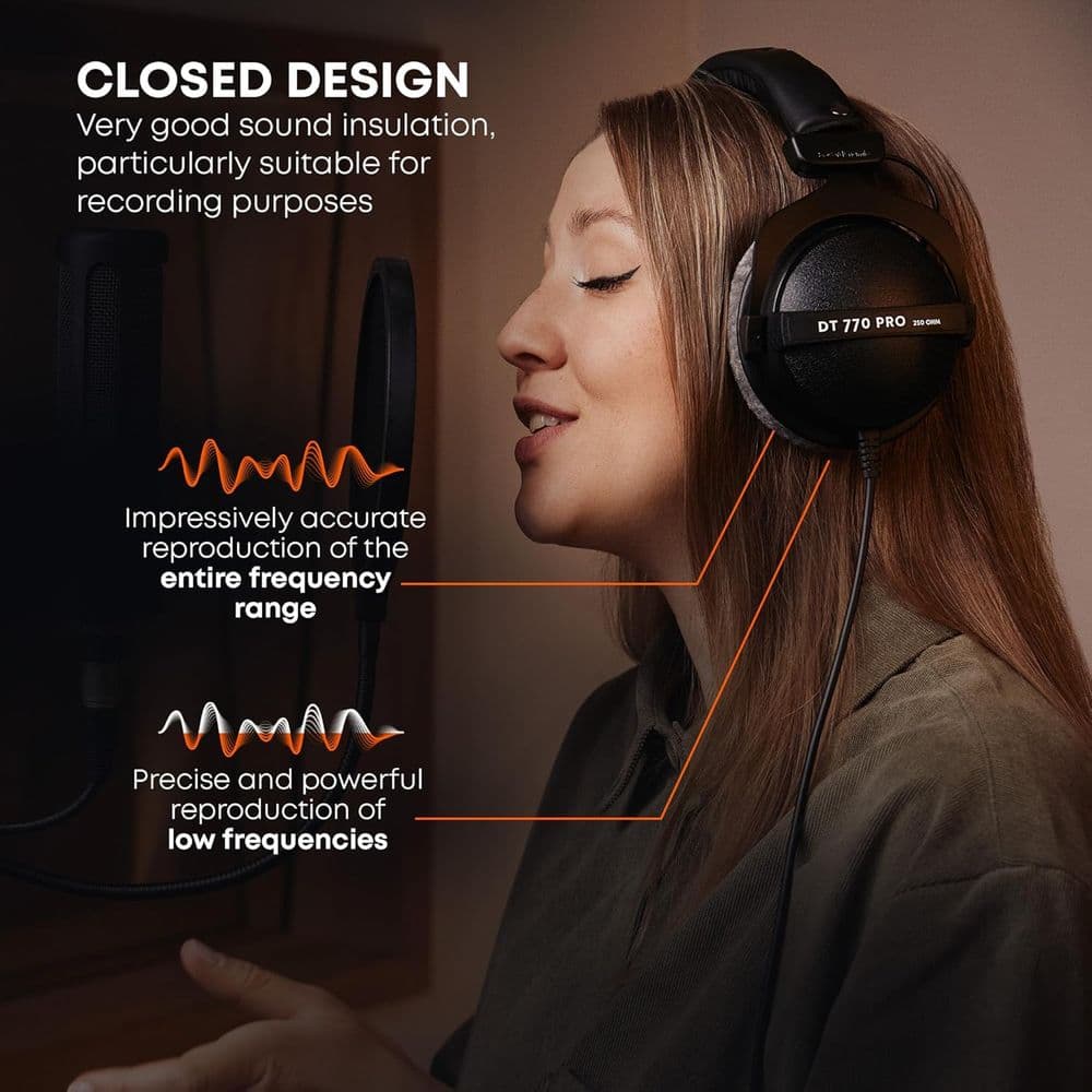 beyerdynamic DT 770 PRO professional-grade studio headphone - Image 7
