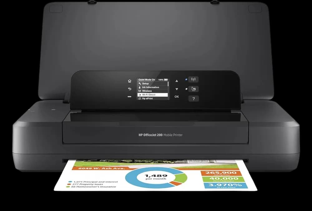 HP OfficeJet 202 Mobile Printer  - Image 1