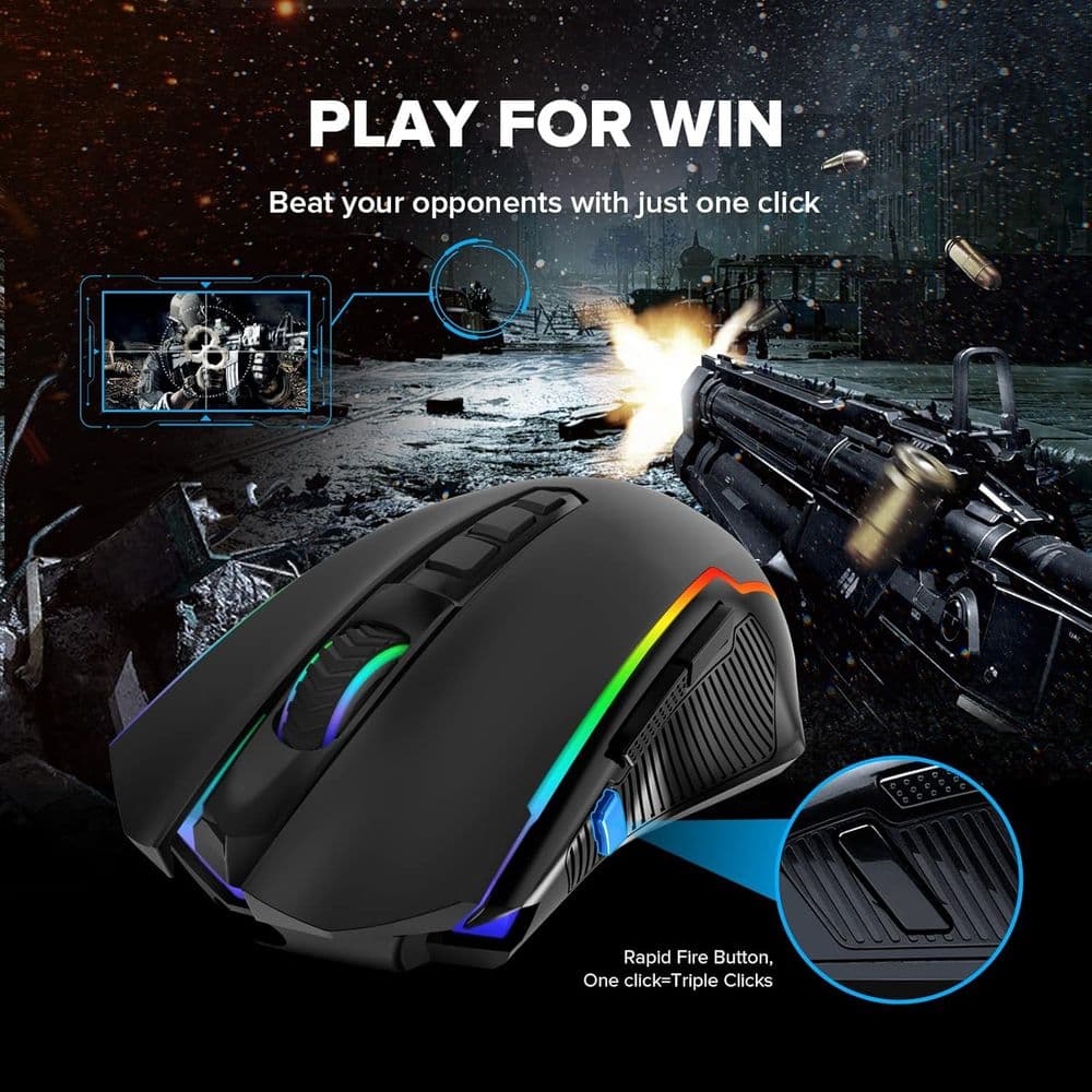 Redragon M910-KS Ranger Lite Dual-Mode Gaming Mouse - Image 4