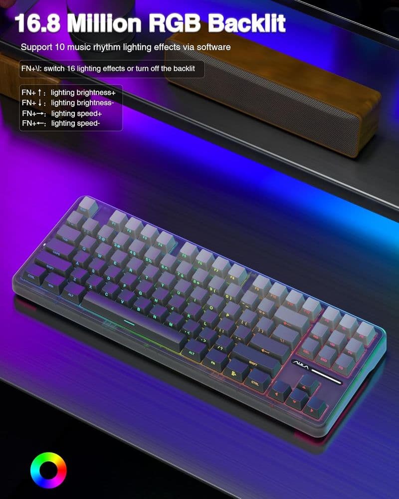 Aula F87 Pro Mechanical Keyboard - Image 5
