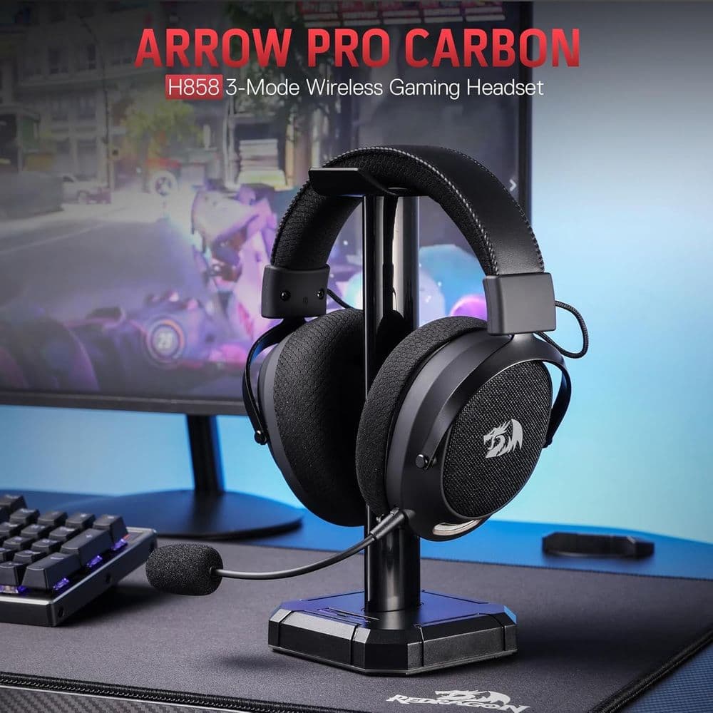 Redragon H858 3-Mode Wireless Gaming Headset - Image 4