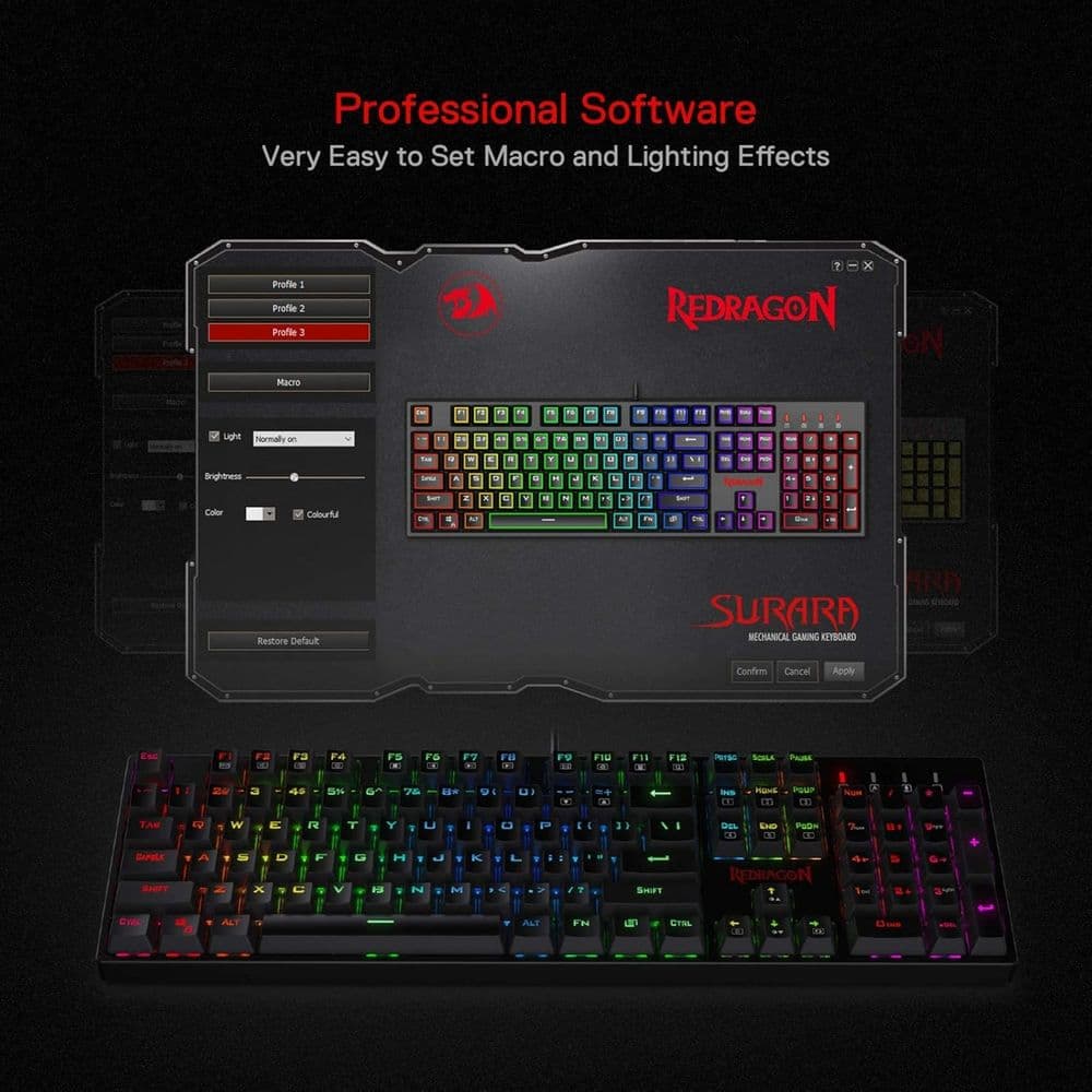 Redragon K582 RGB Mechanical Gaming Keyboard - Image 7