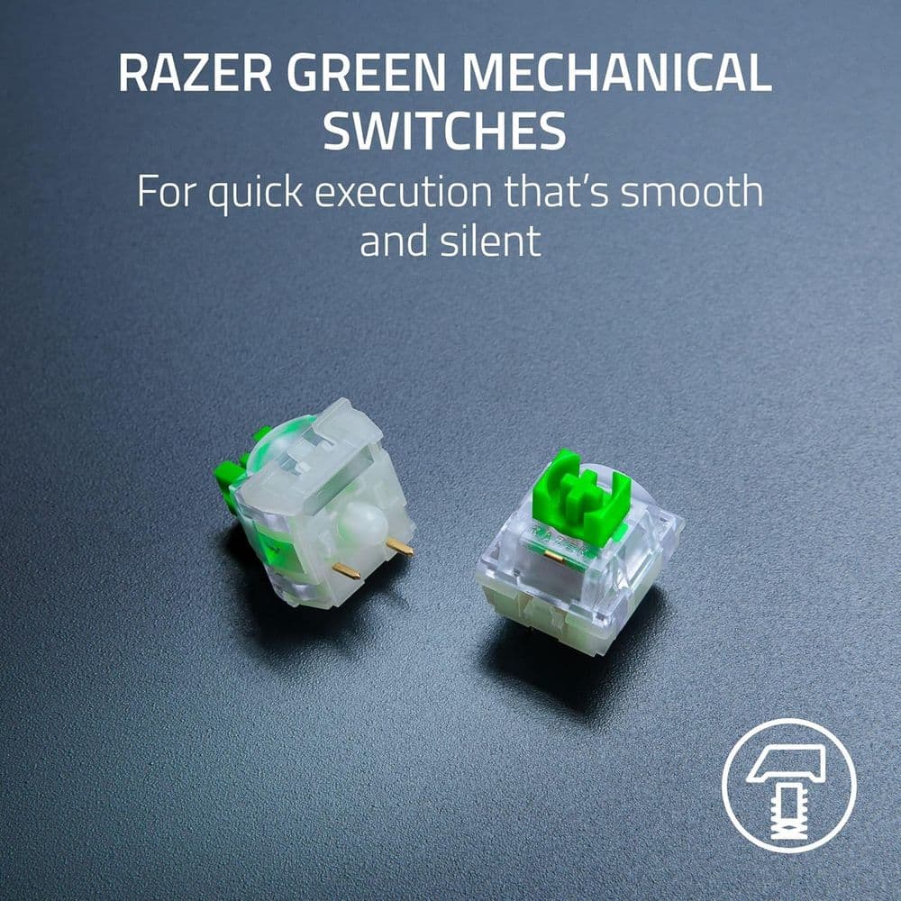 Razer BlackWidow V4 X Mechanical Gaming Keyboard Minecraft Edition - Image 4
