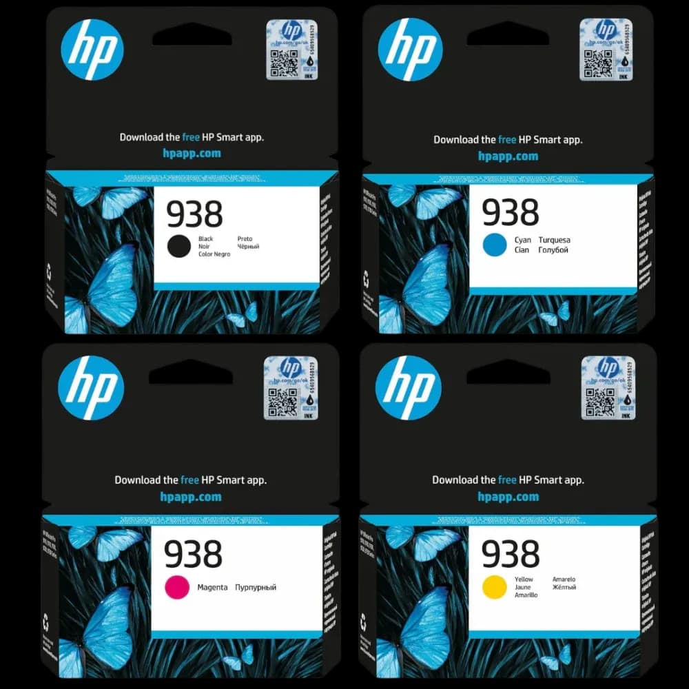 HP 938 Original CMYK Ink Cartridge Set - Image 1