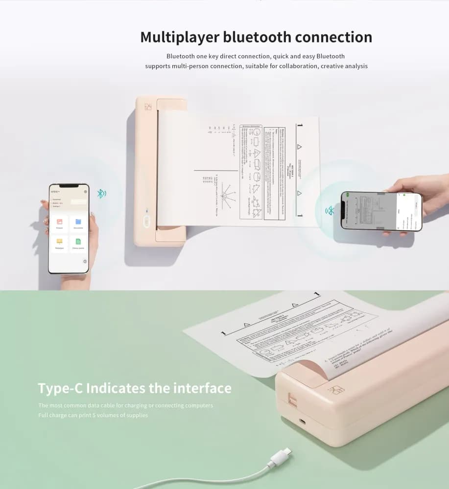 HPRT MT810 A4 Mobile Thermal Printer - Image 4