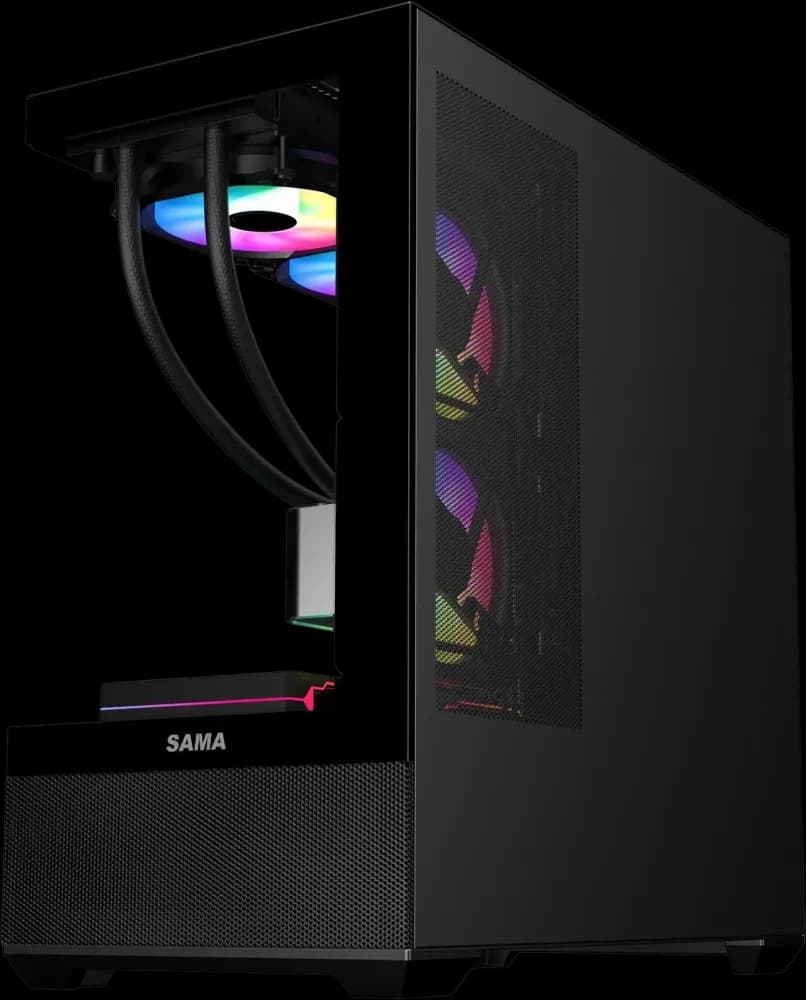 Case Sama SV02 Panoramic Mid-Tower Case - Image 3