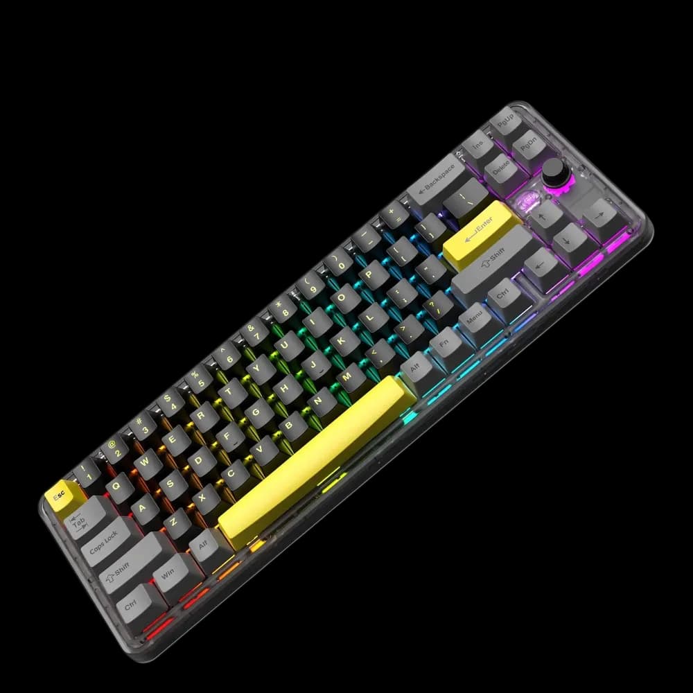 FANTECH MAXFIT70 MK911 WIRELESS 65% MECHANICAL GAMING KEYBOARD VIBRANT UTILITY - Image 2