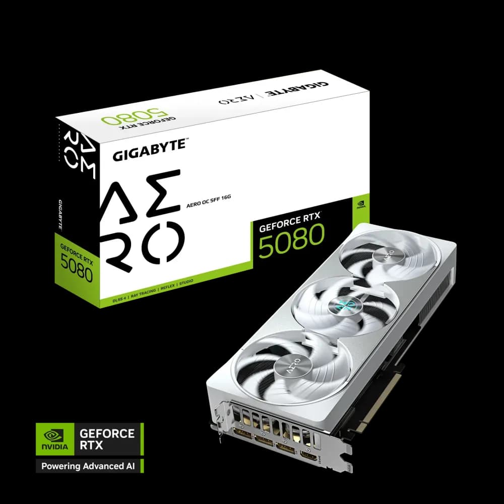 Gigabyte GeForce RTX 5080 AERO OC SFF 16G - Image 1
