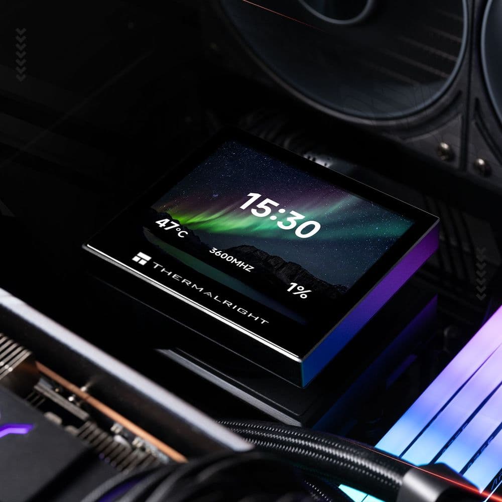 Thermalright Stream Vision 360 Black Liquid CPU Cooler - Image 7