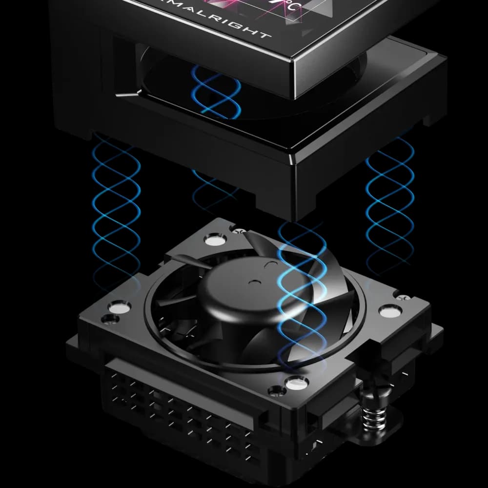 Thermalright Stream Vision 360 Black Liquid CPU Cooler - Image 6