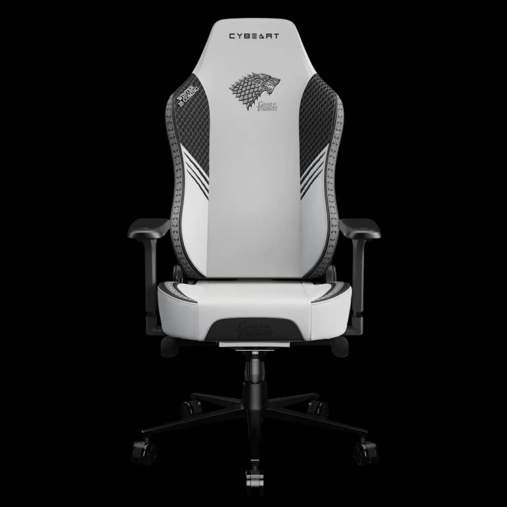 Cybeart House Stark Gaming Chair – Official Game of Thrones Edition - Image 1