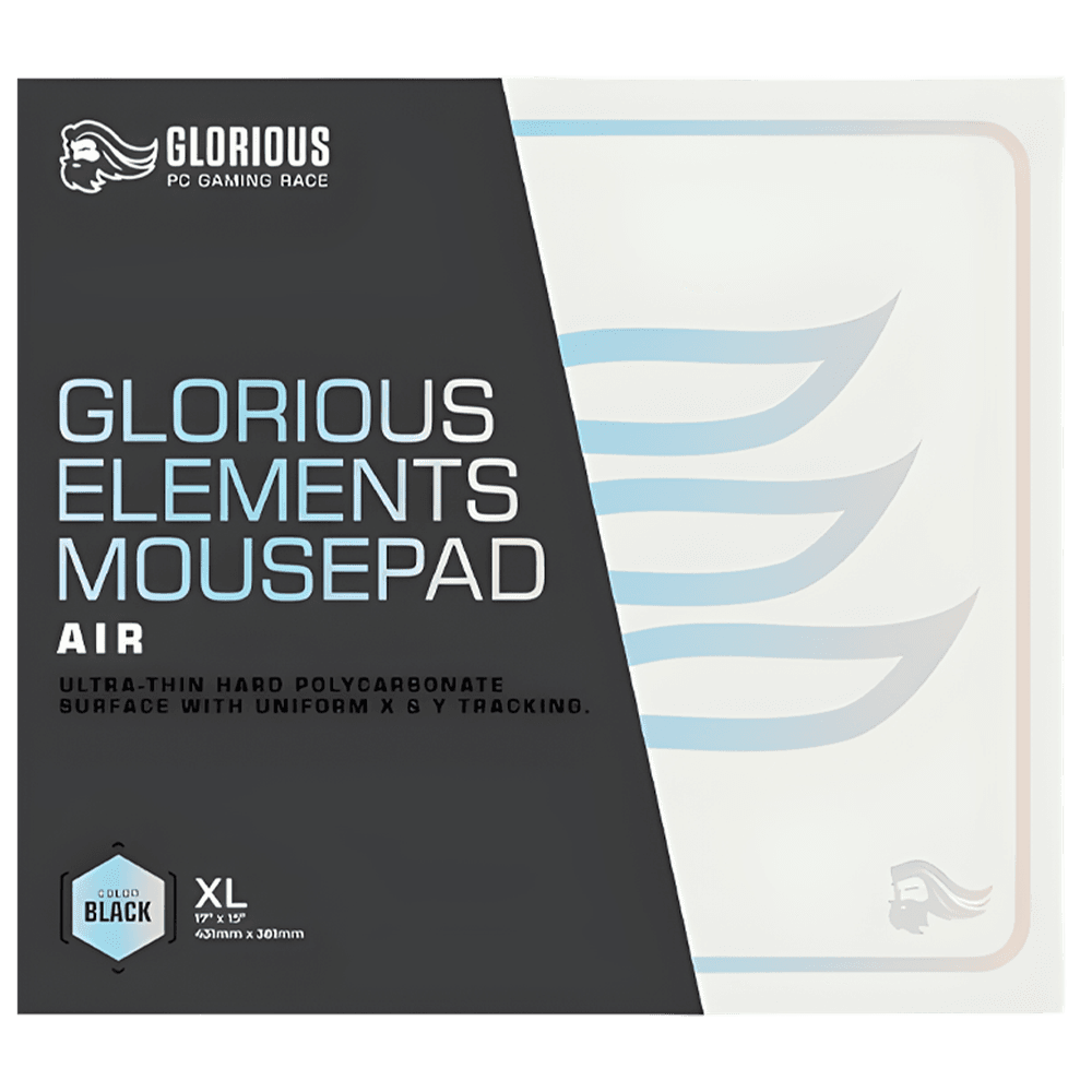 GLORIOUS Elements Air Mousepad - XL - Ultra-Thin Hard Gaming Surface - Image 5