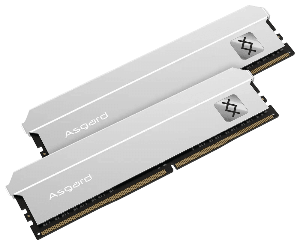 Asgard 16GB (2×8GB) 3200 DDR4 RAM (White) - Image 1
